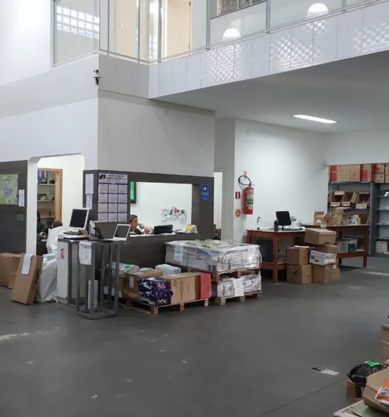 Estrutura operacional da Serra Fulfillment em Lages/SC